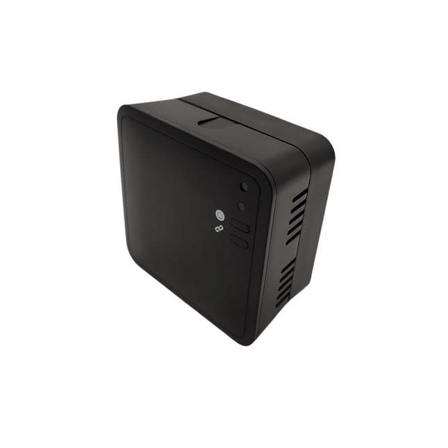 Opbouwrand voor ontvanger Echo & Otus thermostaat - Zwart