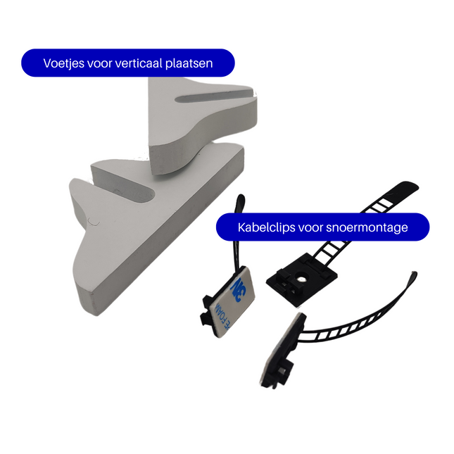 Infrarood verwarmer voor montage onder bureau - 100 watt