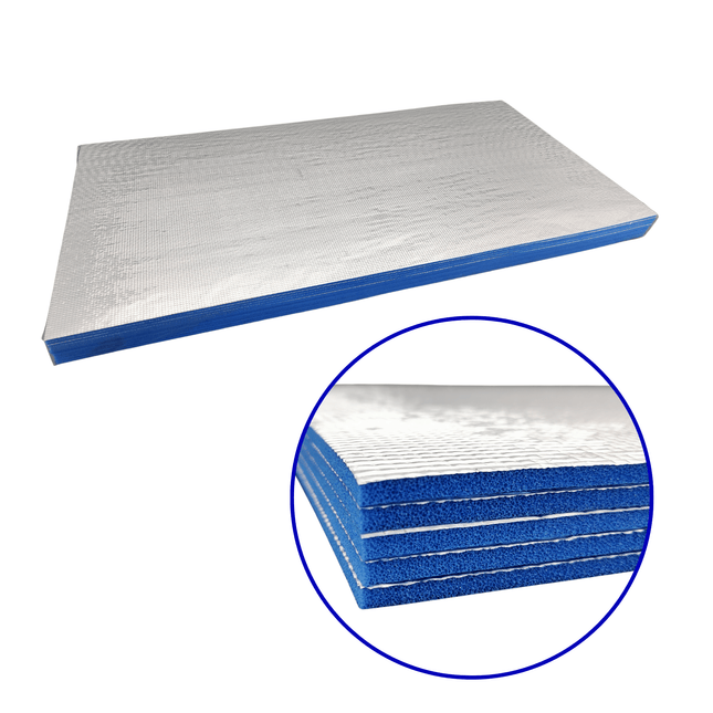 Ondervloer XPE6 Platen - 6 mm dikte - 7,2 m² - Verwarminghandel