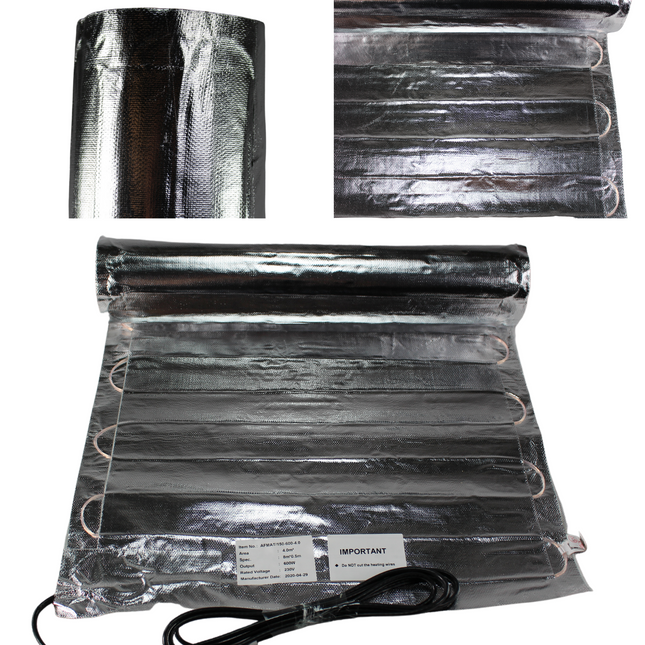AF-Mat vloerverwarming op mat 2,5 m²