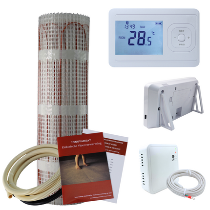Elektrische vloerverwarming op mat - 3 m²