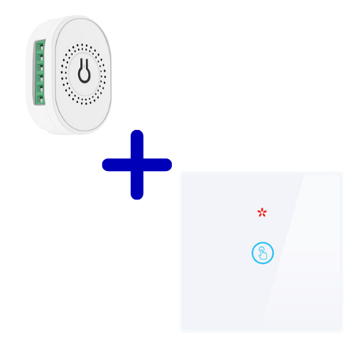 RF Home combi - Enkele schakelaar met draadloze switch