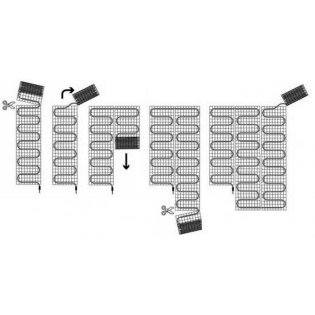 AF-Mat vloerverwarming op mat 10 m²