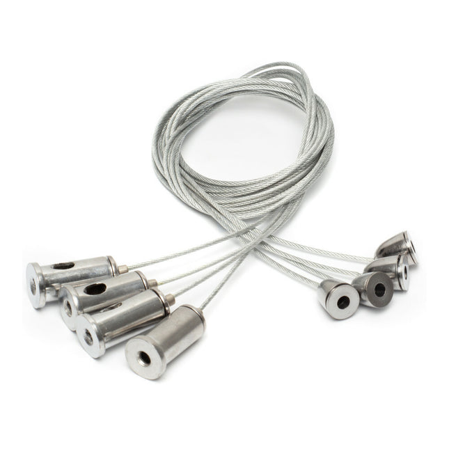 Kabel ophang systeem voor infrarood panelen