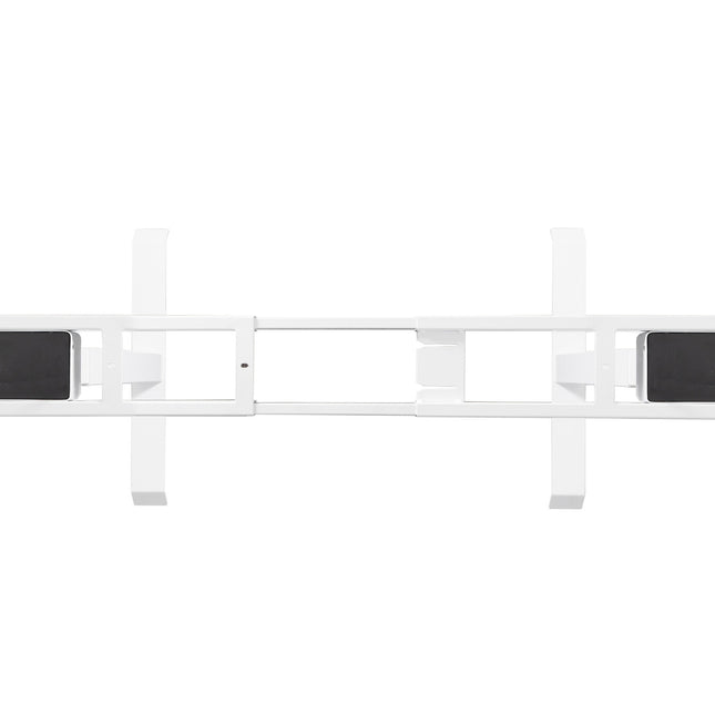 Elektrisch verstelbaar zit-sta bureau frame 200 x 80 cm - Wit
