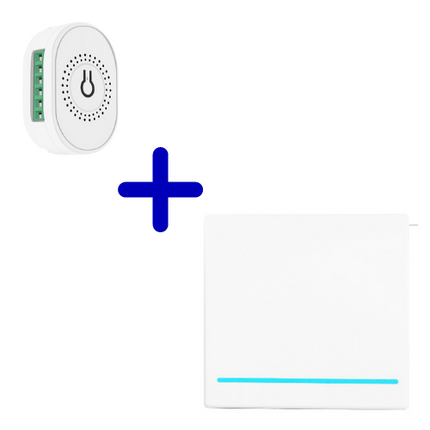RF Home combi - Enkele schakelaar met draadloze switch