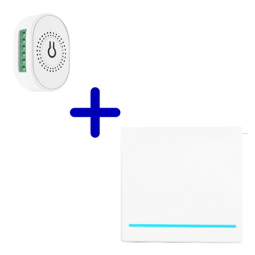 RF Home combi - Enkele schakelaar met draadloze switch