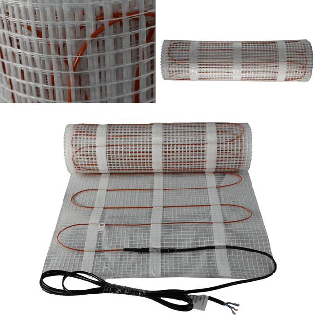Elektrische losse vloerverwarming op mat - Verwarminghandel