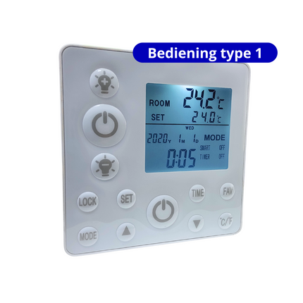 Bedieningsconsole voor Infrarood LED paneel